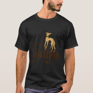 Camiseta Me encanta mi Galgos Fawn Galgo