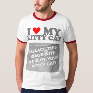 Camiseta Me encanta mi gato gatito