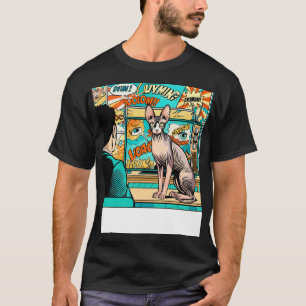 Camiseta Me encanta mi gato Sphynx