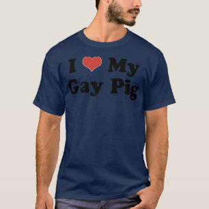 Camiseta Me Encanta Mi Gay Pig Heart Funny Mascota Lgbt Org