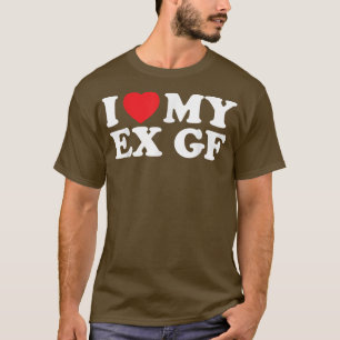 Camiseta Me Encanta Mi GF Me Encanta Mi Novia