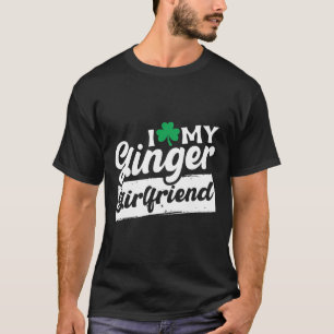 Camiseta Me Encanta Mi Ginger Redhead Shamrock St Patricks 