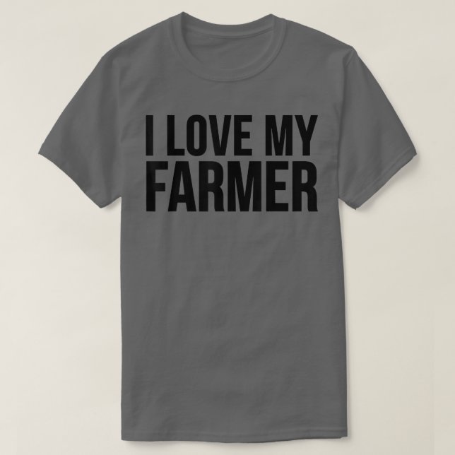 Camiseta Me Encanta Mi Granja Graciosa. (Diseño del anverso)