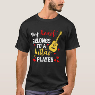 Camiseta Me encanta mi guitarrista Esposo Esposa Parejas BF