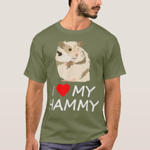 Camiseta Me Encanta Mi Hammy Cute Hamster