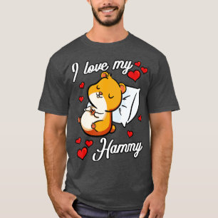 Camiseta Me Encanta Mi Hamster Hammy Rodent Cavy Mascota Co