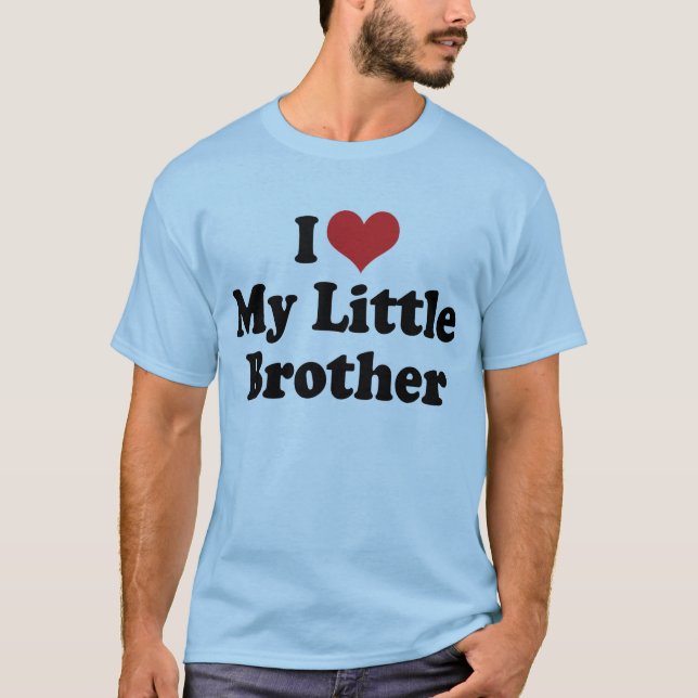 Camiseta Me Encanta Mi Hermanito (Anverso)