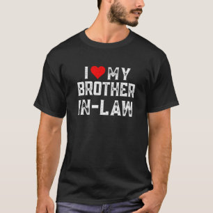 Camiseta Me Encanta Mi Hermano Cuñado Que Coincide Con El 