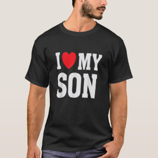 Camiseta Me Encanta Mi Hijo Orgullosa Madre Madre Madre Pad
