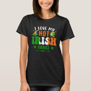 Camiseta Me encanta mi Hot Irish Fiance, la pareja del Día