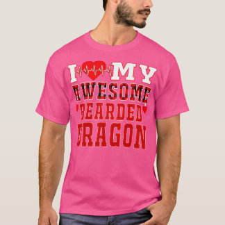 Camiseta Me Encanta Mi Impresionante Dragón De Cabeza