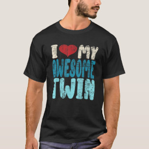 Camiseta Me Encanta Mi Impresionante Gemelos Gemelos Herman
