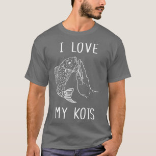 Camiseta Me Encanta Mi Kois Koi Dad Fish Dad Fisher Angler