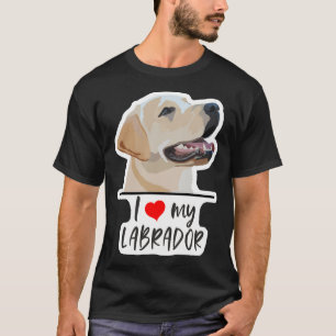 Camiseta Me encanta mi labrador 35