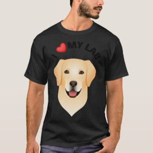 Camiseta Me encanta mi labrador 38