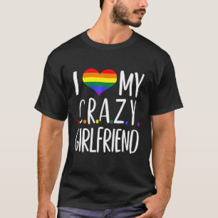 Camiseta Me Encanta Mi Loca Novia I Ra Homosexual Lesbiana