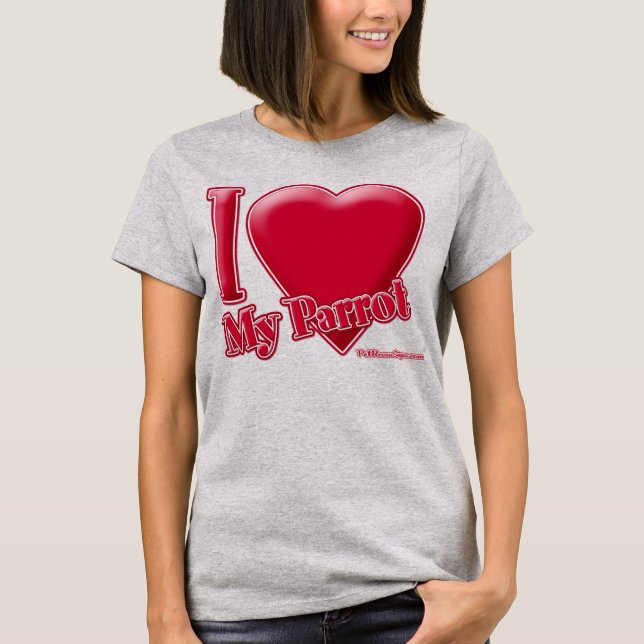 Camiseta Me encanta mi loro (Anverso)