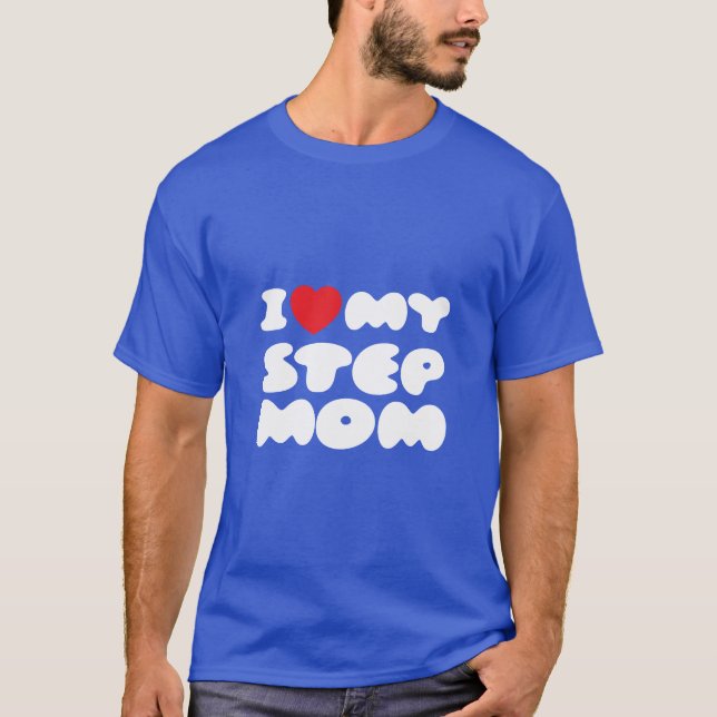 Camiseta Me Encanta Mi Madre Bonus Madre Madre Madre Madre  (Anverso)