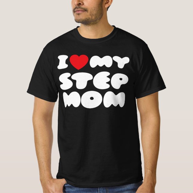 Camiseta Me Encanta Mi Madre Bonus Madre Madre Madre Madre  (Anverso)
