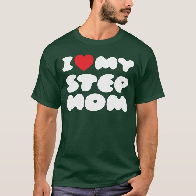 Camiseta Me Encanta Mi Madre Bonus Madre Madre Madre Madre  (Anverso)