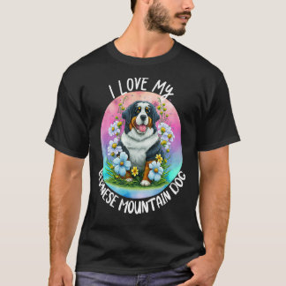 Camiseta Me Encanta Mi Madre Perro De Montaña Berenés Flore
