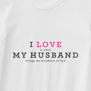 Camiseta Me encanta mi marido