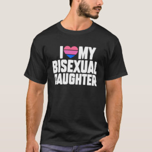 Camiseta Me encanta mi mes de orgullo de hija bisexual