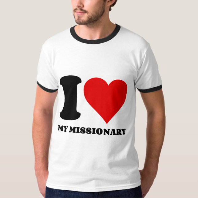 CAMISETA ME ENCANTA MI MISIONARIO (Anverso)
