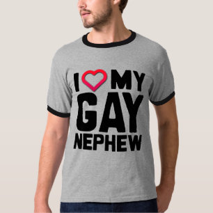 CAMISETA ME ENCANTA MI NEFHEW GAY -