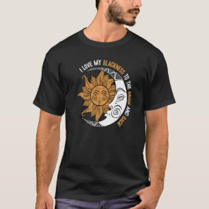 Camiseta Me Encanta Mi Negra Historia Mes De Negra Blm Mela
