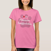 Me encanta mi norteamericano Staffordshire Terrier
