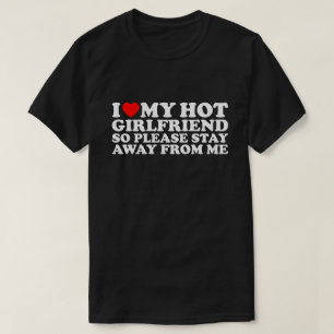 Camiseta Me Encanta Mi Novia Caliente, El día de San Valent