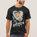 Camiseta Me encanta mi novia Chalkboard Doodles Black Cute<br><div class="desc">Crea tu propia me encanta mi novia color verde menta pastel y camisetas blancas y negras de carbón. Esta camiseta puede ser un regalo de aniversario muy divertido. Obligar a tu novio a usar esta camiseta tiktok superlinda todo el tiempo. Recibirá muchos elogios en la escuela y en Instagram. ¡La...</div>