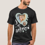 Camiseta Me encanta mi novia Chalkboard Doodles Black Cute<br><div class="desc">Crea tu propia me encanta mi novia color verde menta pastel y camisetas blancas y negras de carbón. Esta camiseta puede ser un regalo de aniversario muy divertido. Obligar a tu novio a usar esta camiseta tiktok superlinda todo el tiempo. Recibirá muchos elogios en la escuela y en Instagram. ¡La...</div>