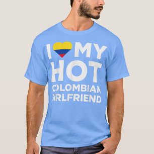 Camiseta Me Encanta Mi Novia Colombiana Caliente Cuta Colom