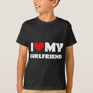 Camiseta Me Encanta Mi Novia, Corazón Mi Novia.