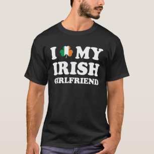 Camiseta Me encanta mi novia irlandesa, el Día de San Patri