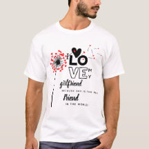 Me encanta mi novia Personalizado mejor regalo de