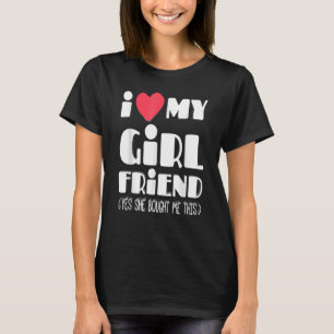 Camiseta Me Encanta Mi Novia Sí Me Compró Este Valer