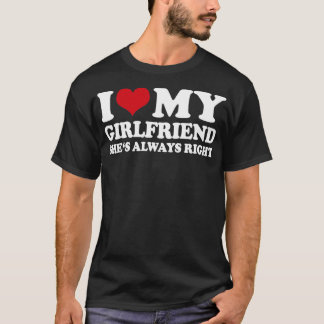 Camiseta Me Encanta Mi Novia Siempre Está Bien1