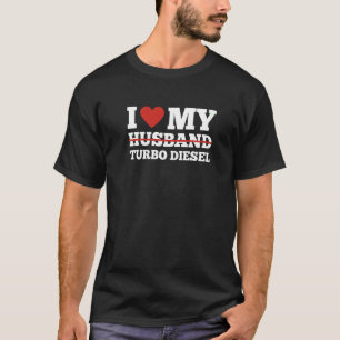 Camiseta Me encanta mi novia Turbo Diesel Chica Mechan