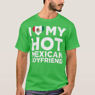 Camiseta Me Encanta Mi Novio Caliente Americano Cuto Mico N