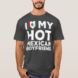 Camiseta Me Encanta Mi Novio Caliente Americano Cuto Mico N
