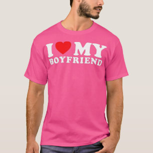 Camiseta Me Encanta Mi Novio, Corro A Mi Novio.