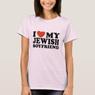 Camiseta Me encanta mi novio judío T-Shirt