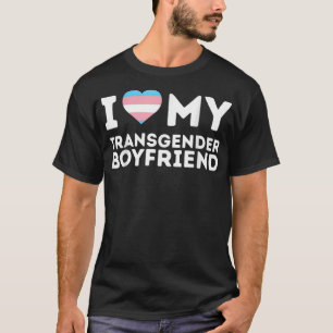 Camiseta Me encanta mi novio transgénero, el orgullo LGBT 