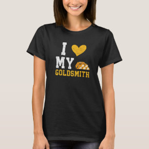 Camiseta Me Encanta Mi Orfebre De Oro Joyas De Herrera Haci