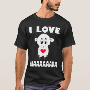 Camiseta Me encanta mi oveja Cordero Lover