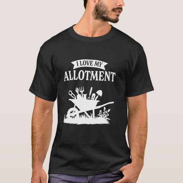 Camiseta Me encanta mi parcela (Anverso)