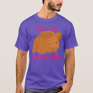 Camiseta Me encanta mi peluca guineana larga haitiana de ce